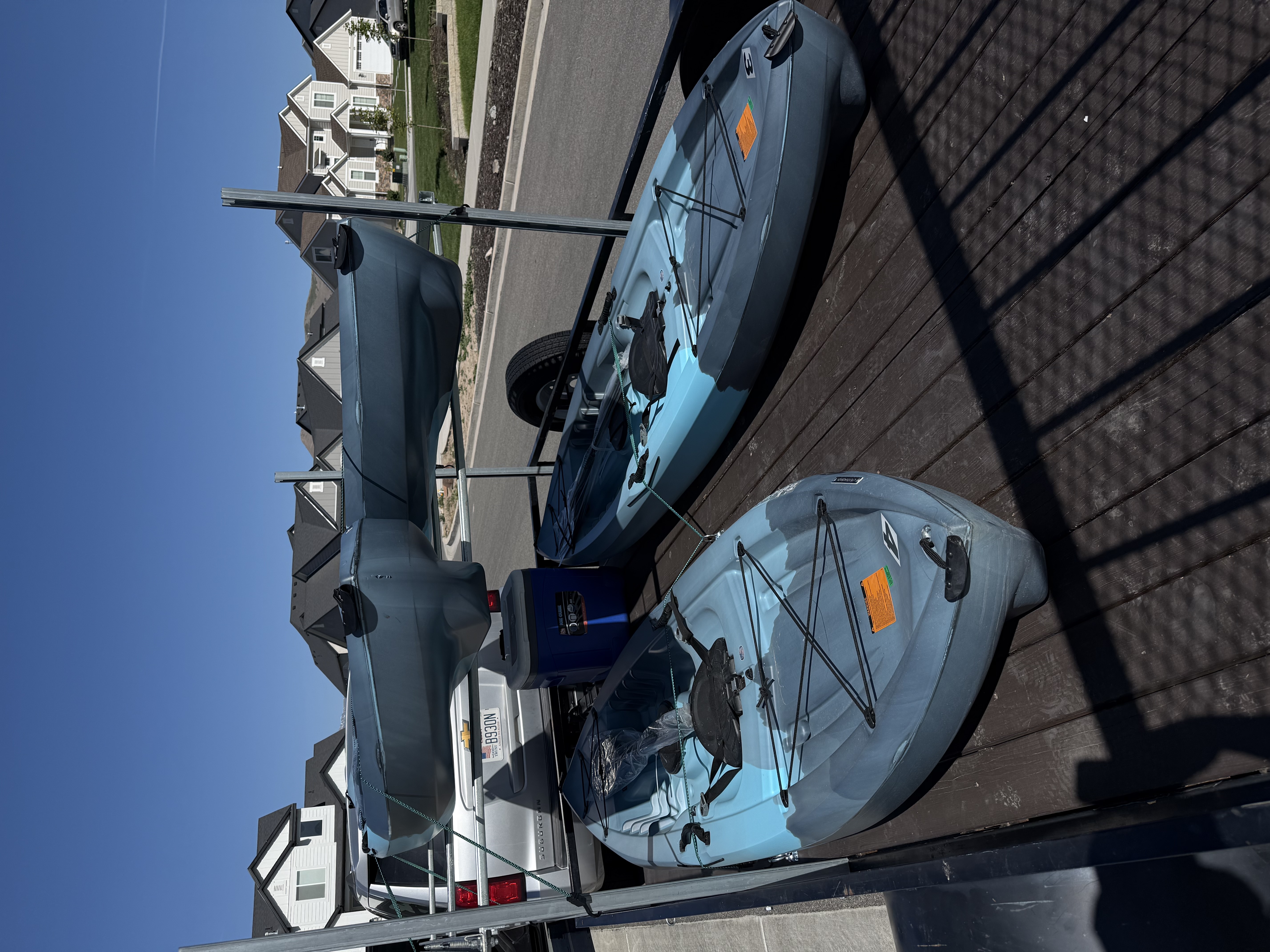 Lifetime Tahoma kayak on the water