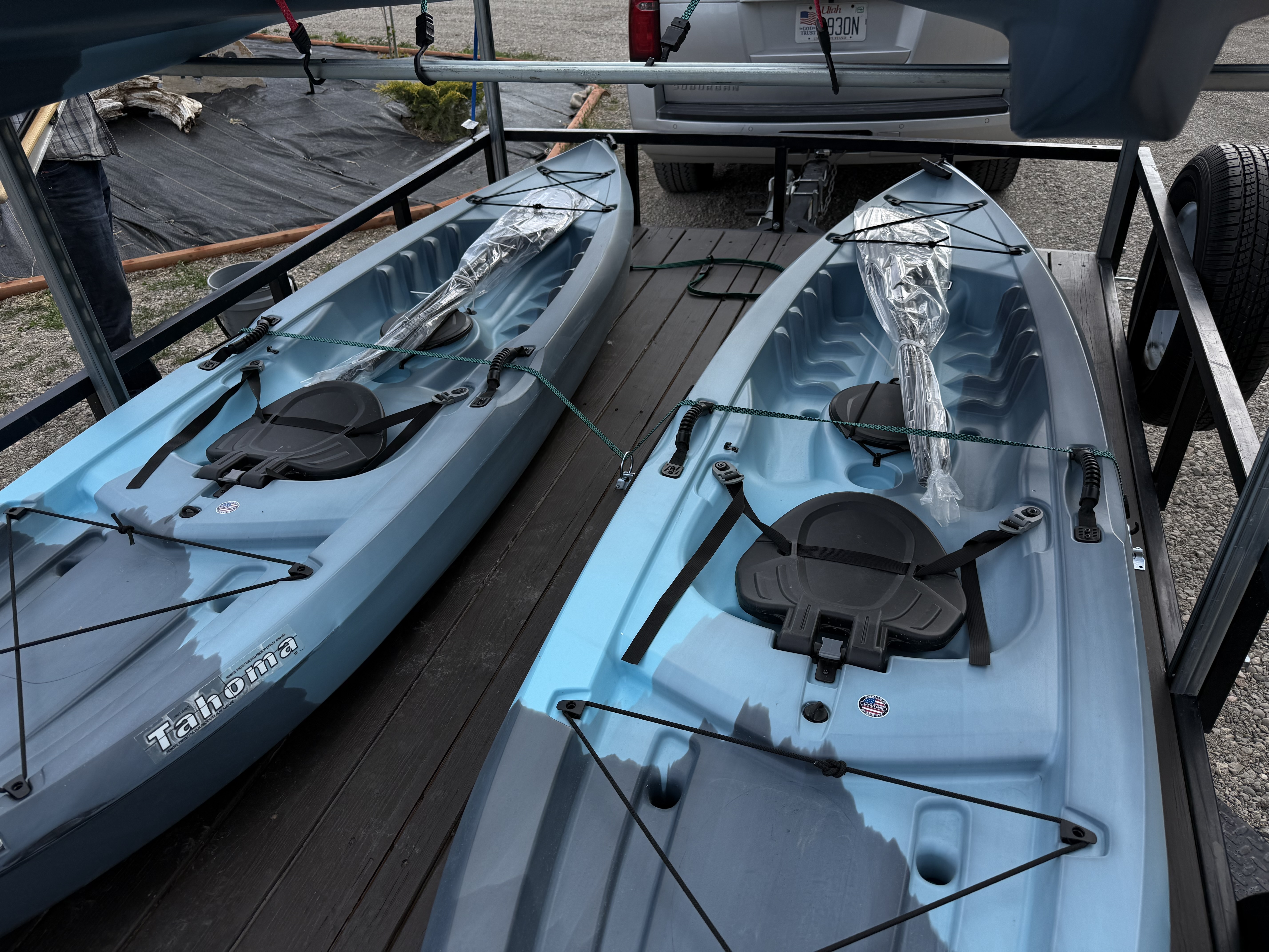 Kayaking at Island Park