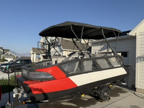 Wedowee on trailer